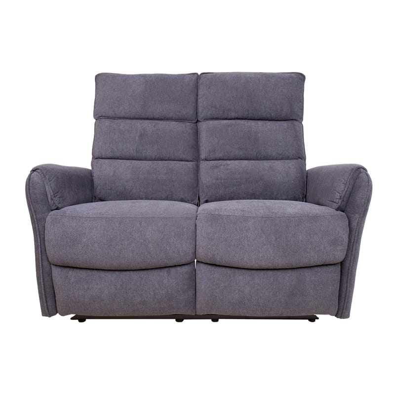 Reclinersofa Dalsor 2-seter med elektrisk mekanisme - Grå - Møbler - Sofaer - Reclinersofaer - 2 seters kinosofa & reclinersofa