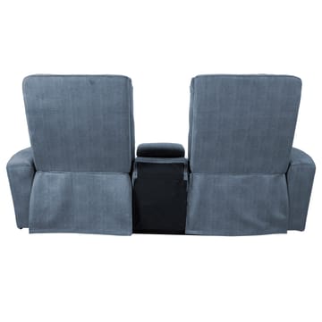 Reclinersofa Darvi 2-seter med elektrisk mekanisme - blå - Møbler - Sofaer - Reclinersofaer - 2 seters kinosofa & reclinersofa