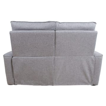 Reclinersofa Fjolna 2-seter med manuell mekanisme - grå - Møbler - Sofaer - Reclinersofaer - 2 seters kinosofa & reclinersofa