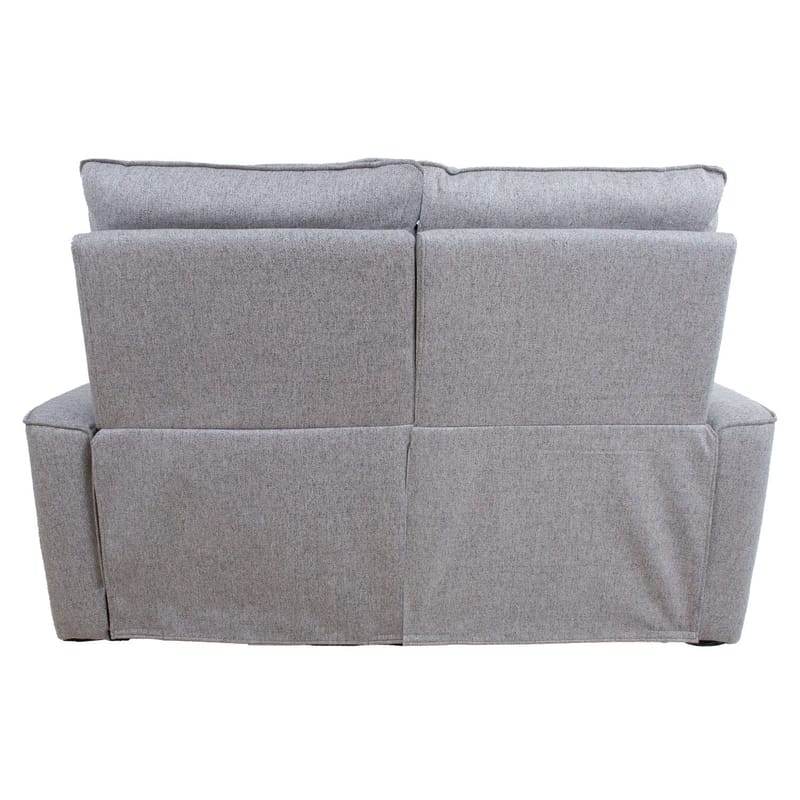 Reclinersofa Fjolna 2-seter med manuell mekanisme - grå - Møbler - Sofaer - Reclinersofaer - 2 seters kinosofa & reclinersofa