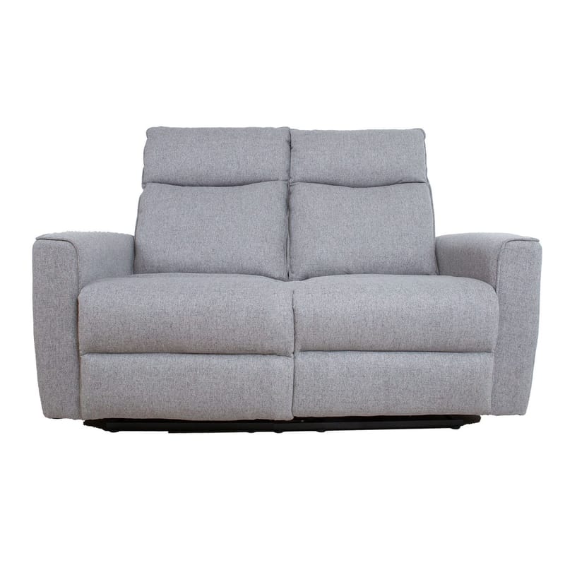 Reclinersofa Fjolna 2-seter med manuell mekanisme - grå - Møbler - Sofaer - Reclinersofaer - 2 seters kinosofa & reclinersofa