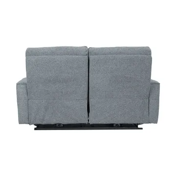 Reclinersofa Glendor 2-seter med elektrisk mekanisme - Blågrå - Møbler - Sofaer - Reclinersofaer - 2 seters kinosofa & reclinersofa