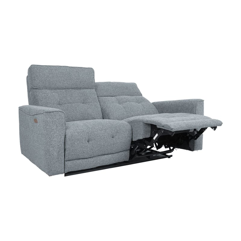 Reclinersofa Glendor 2-seter med elektrisk mekanisme - Blågrå - Møbler - Sofaer - Reclinersofaer - 2 seters kinosofa & reclinersofa