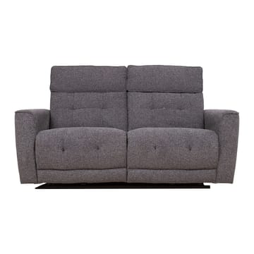 Reclinersofa Glendor 2-seter med elektrisk mekanisme - Grå - Møbler - Sofaer - Reclinersofaer - 2 seters kinosofa & reclinersofa