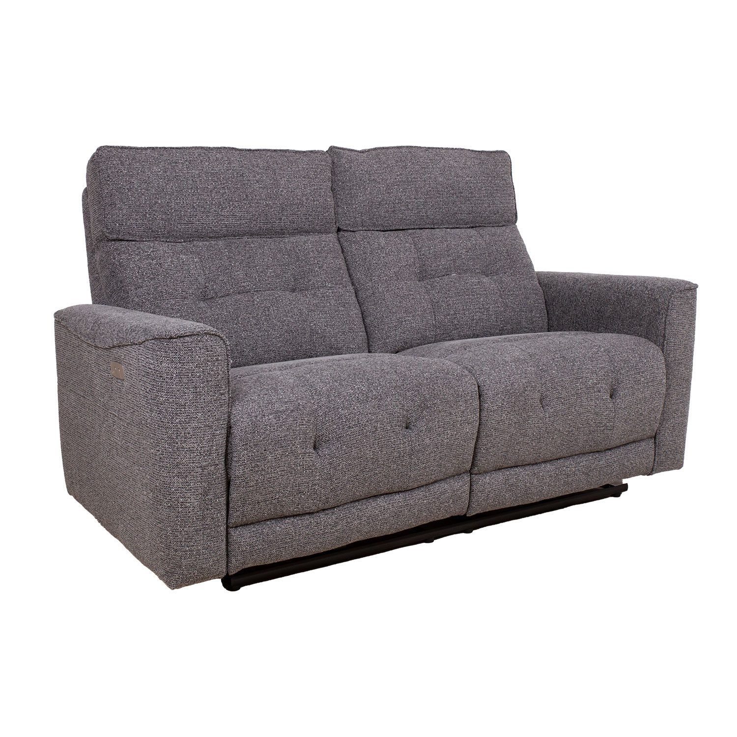 Reclinersofa Glendor 2-seter med elektrisk mekanisme - Grå