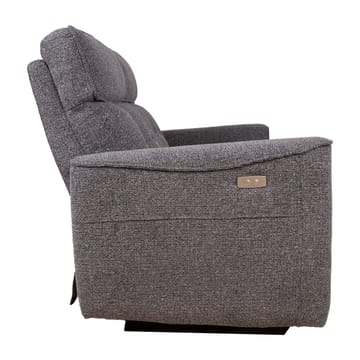 Reclinersofa Glendor 2-seter med elektrisk mekanisme - Grå - Møbler - Sofaer - Reclinersofaer - 2 seters kinosofa & reclinersofa