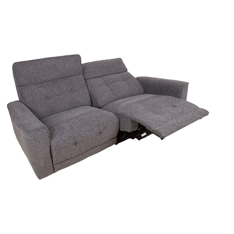 Reclinersofa Glendor - grå - Møbler - Sofaer - Reclinersofaer - 2 seters kinosofa & reclinersofa