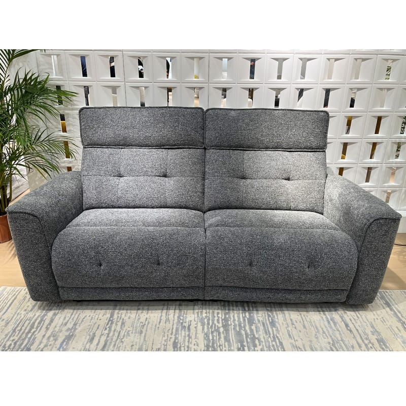 Reclinersofa Glendor - grå - Møbler - Sofaer - Reclinersofaer - 2 seters kinosofa & reclinersofa