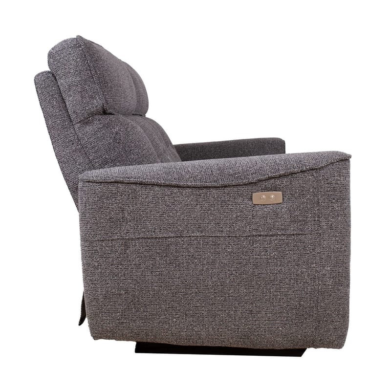 Reclinersofa Glendor - grå - Møbler - Sofaer - Reclinersofaer - 2 seters kinosofa & reclinersofa
