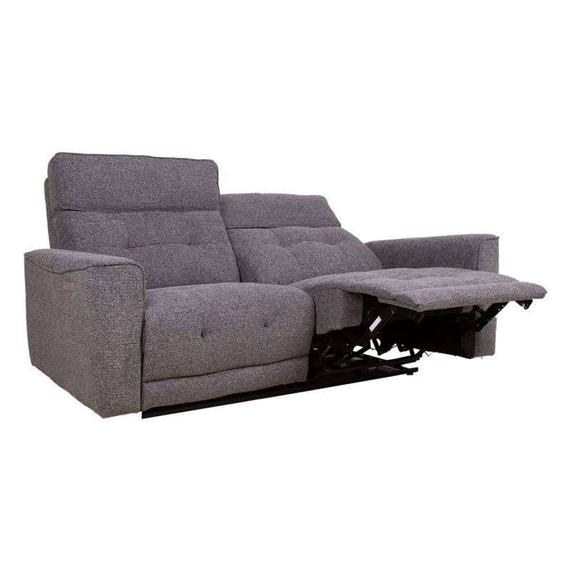 Reclinersofa Glendor - grå - Møbler - Sofaer - Reclinersofaer - 2 seters kinosofa & reclinersofa