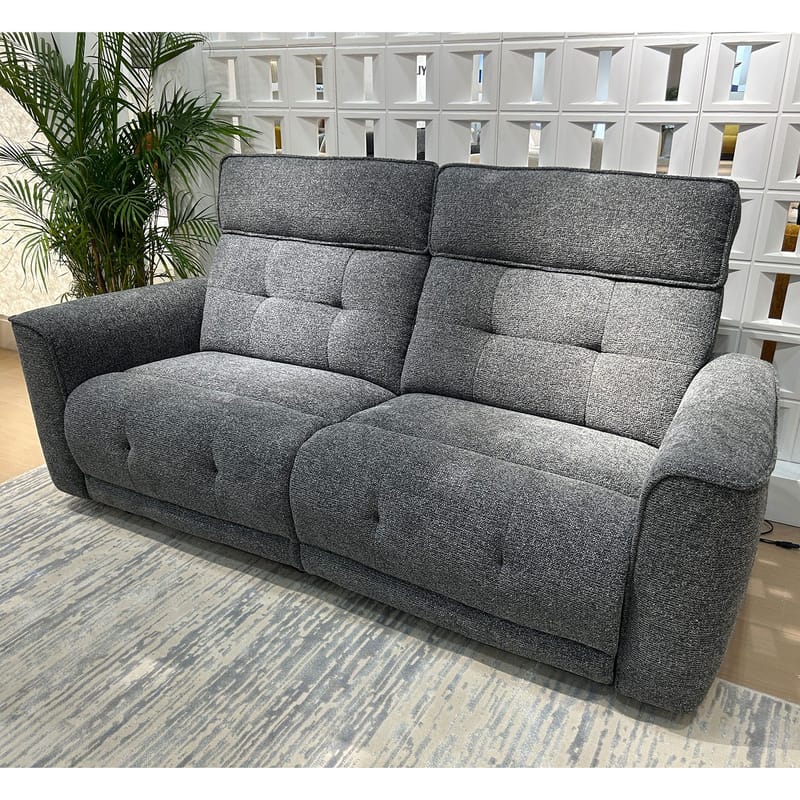 Reclinersofa Glendor - grå - Møbler - Sofaer - Reclinersofaer - 2 seters kinosofa & reclinersofa