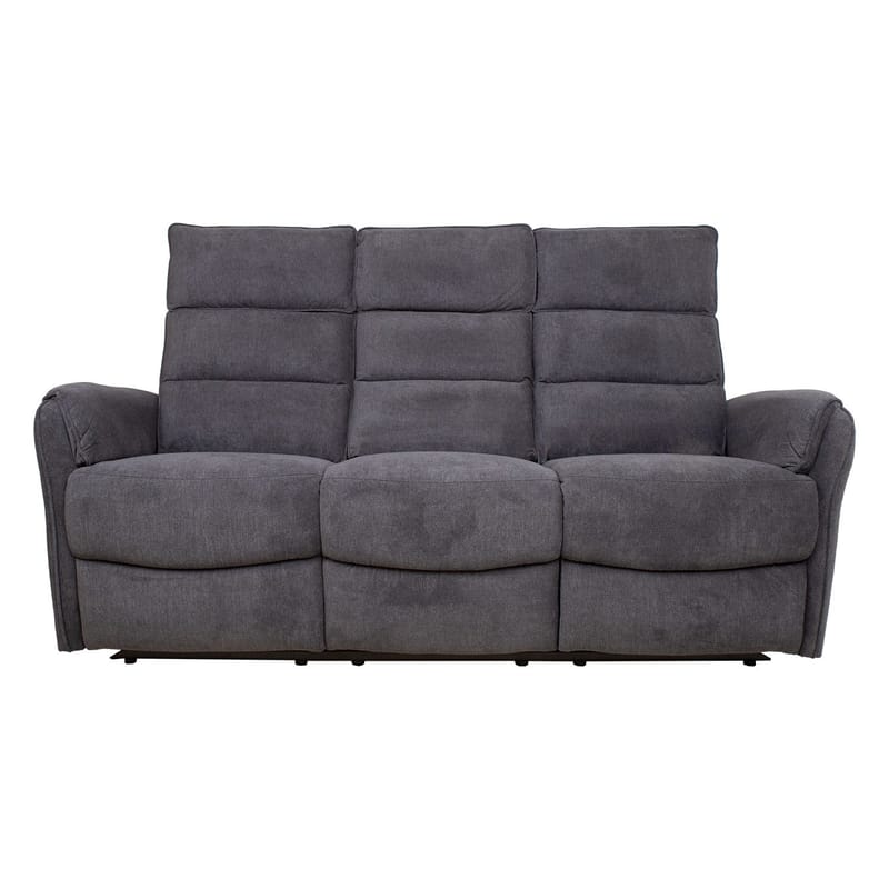 Reclinersofa Mörvik 3-seter med elektrisk mekanisme - blågrå - Møbler - Sofaer - Reclinersofaer - 3 seters kinosofa & reclinersofa