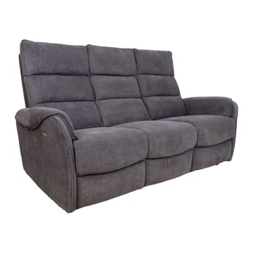 Reclinersofa Mörvik 3-seter med elektrisk mekanisme - blågrå - Møbler - Sofaer - Reclinersofaer - 3 seters kinosofa & reclinersofa