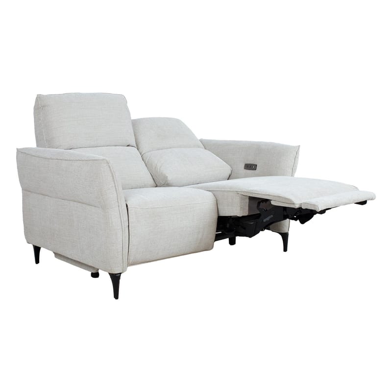 Reclinersofa Näsdal 2-seter med elektrisk mekanisme - lys beige - Møbler - Sofaer - Reclinersofaer - 2 seters kinosofa & reclinersofa