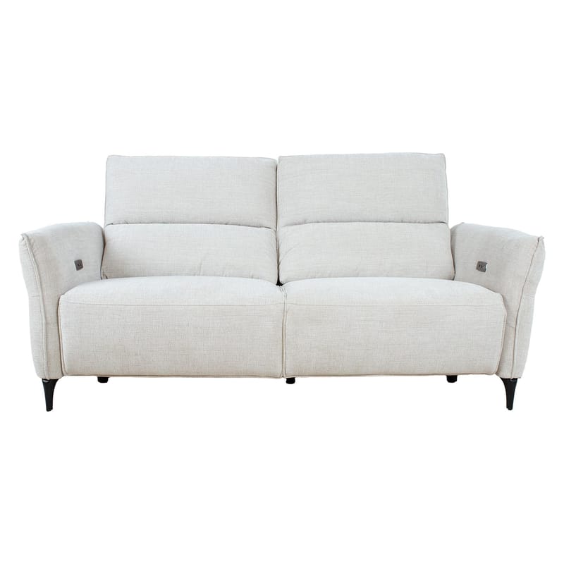 Reclinersofa Näsdal 3-seter med elektrisk mekanisme - lys beige - Møbler - Sofaer - Reclinersofaer - 3 seters kinosofa & reclinersofa