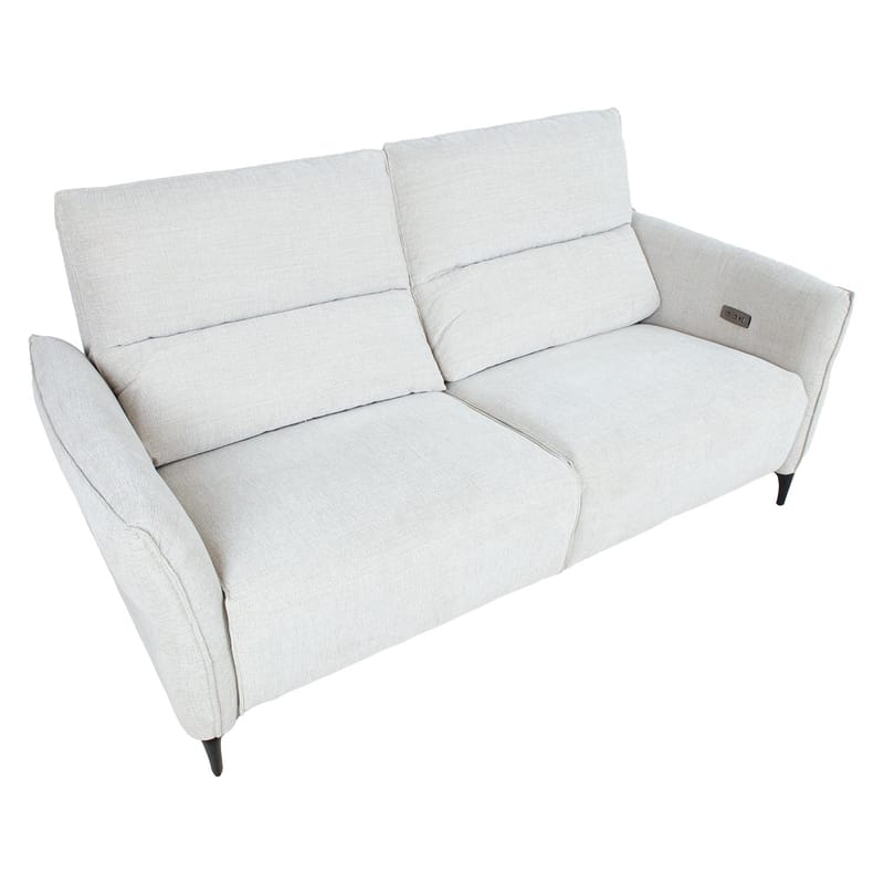 Reclinersofa Näsdal 3-seter med elektrisk mekanisme - lys beige - Møbler - Sofaer - Reclinersofaer - 3 seters kinosofa & reclinersofa
