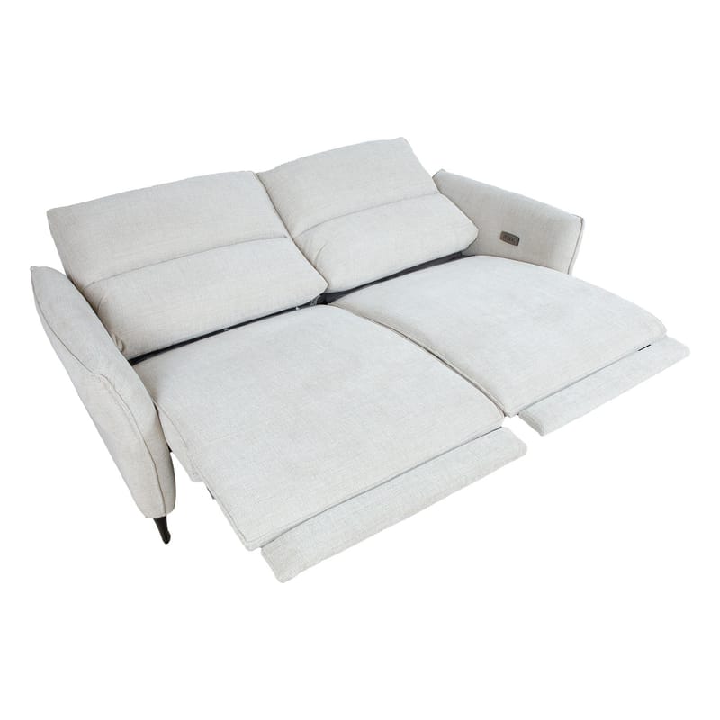 Reclinersofa Näsdal 3-seter med elektrisk mekanisme - lys beige - Møbler - Sofaer - Reclinersofaer - 3 seters kinosofa & reclinersofa