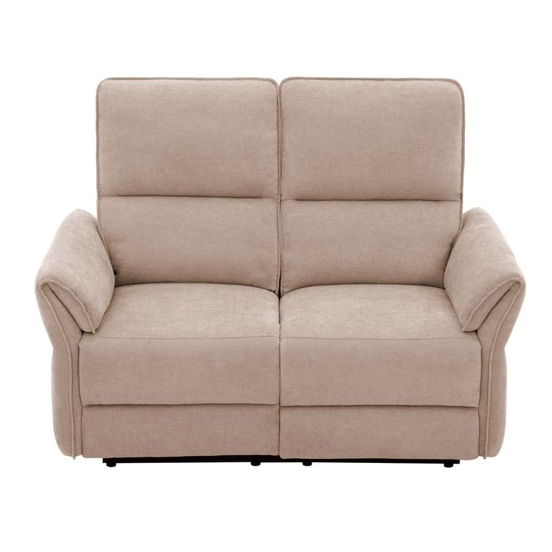 Reclinersofa Ravdal 2-seter med elektrisk mekanisme - lysebrun - Møbler - Sofaer - Reclinersofaer - 2 seters kinosofa & reclinersofa