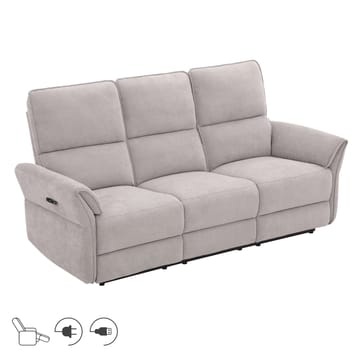Reclinersofa Ravdal 3-seter med elektrisk mekanisme