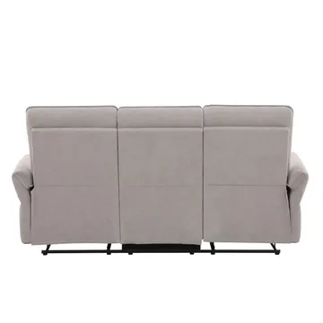 Reclinersofa Ravdal 3-seter med elektrisk mekanisme - grå - Møbler - Sofaer - Reclinersofaer - 3 seters kinosofa & reclinersofa