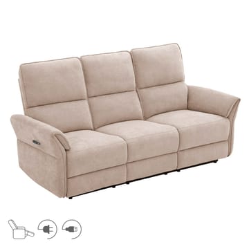 Reclinersofa Ravdal 3-seter med elektrisk mekanisme