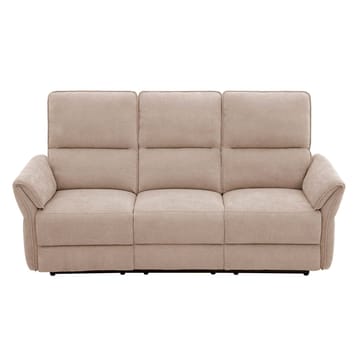 Reclinersofa Ravdal 3-seter med elektrisk mekanisme - lysebrun - Møbler - Sofaer - Reclinersofaer - 3 seters kinosofa & reclinersofa