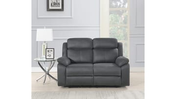Reclinersofa Rindal 2-seter Elektrisk - grå - Møbler - Sofaer - Reclinersofaer - 2 seters kinosofa & reclinersofa