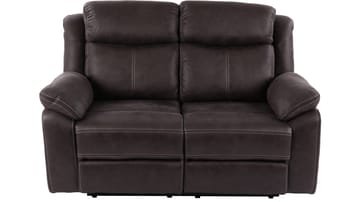 Reclinersofa Rindal 2-seter Manuell - brungrå - Møbler - Sofaer - Reclinersofaer - 2 seters kinosofa & reclinersofa