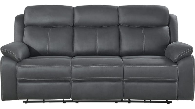 Reclinersofa Rindal 3-seter Elektrisk - grå - Møbler - Sofaer - Reclinersofaer - 3 seters kinosofa & reclinersofa