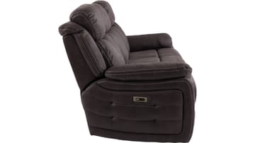 Reclinersofa Rindal 3-seter Manuell - brungrå - Møbler - Sofaer - Reclinersofaer - 3 seters kinosofa & reclinersofa
