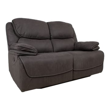 Reclinersofa Sälmar 2-seter med manuell mekanisme - grå - Møbler - Sofaer - Reclinersofaer - 2 seters kinosofa & reclinersofa