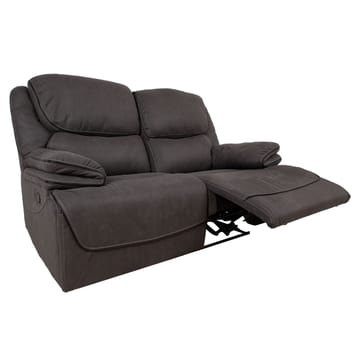 Reclinersofa Sälmar 2-seter med manuell mekanisme - grå - Møbler - Sofaer - Reclinersofaer - 2 seters kinosofa & reclinersofa