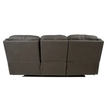 Reclinersofa Sälmar 3-seter med manuell mekanisme - grå - Møbler - Sofaer - Reclinersofaer - 3 seters kinosofa & reclinersofa