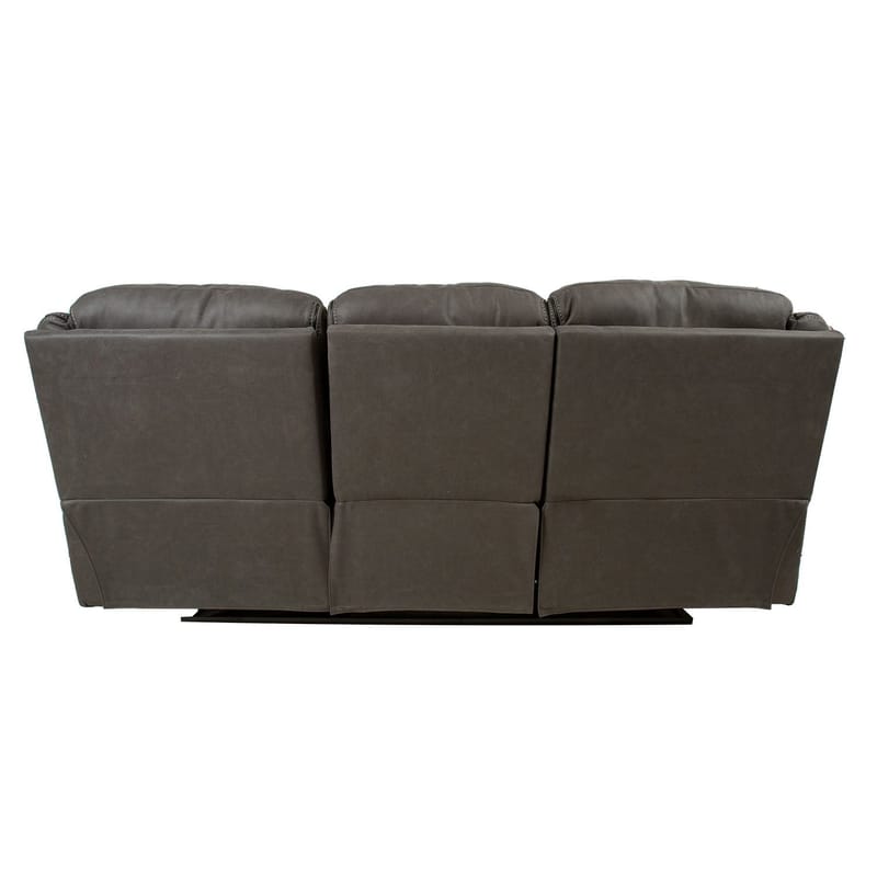 Reclinersofa Sälmar 3-seter med manuell mekanisme - grå - Møbler - Sofaer - Reclinersofaer - 3 seters kinosofa & reclinersofa