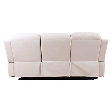 Reclinersofa Tränor 3-seter med elektrisk mekanisme - naturhvit - Møbler - Sofaer - Reclinersofaer - 3 seters kinosofa & reclinersofa