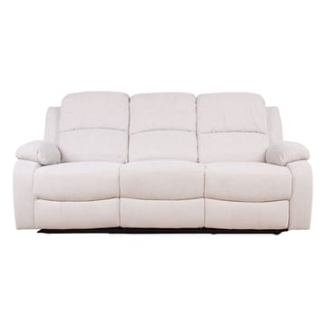 Reclinersofa Tränor 3-seter med elektrisk mekanisme - naturhvit - Møbler - Sofaer - Reclinersofaer - 3 seters kinosofa & reclinersofa