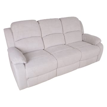 Reclinersofa Tränor 3-seter med elektrisk mekanisme - naturhvit - Møbler - Sofaer - Reclinersofaer - 3 seters kinosofa & reclinersofa