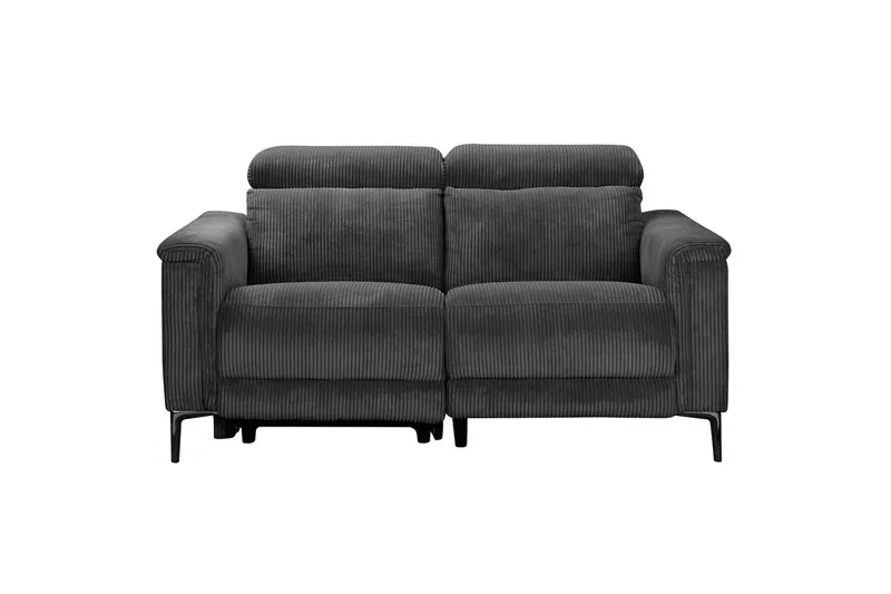 Reclinersofa uten hjørne Loft24 Lund reclinersofa 2-seter Grå, undefined