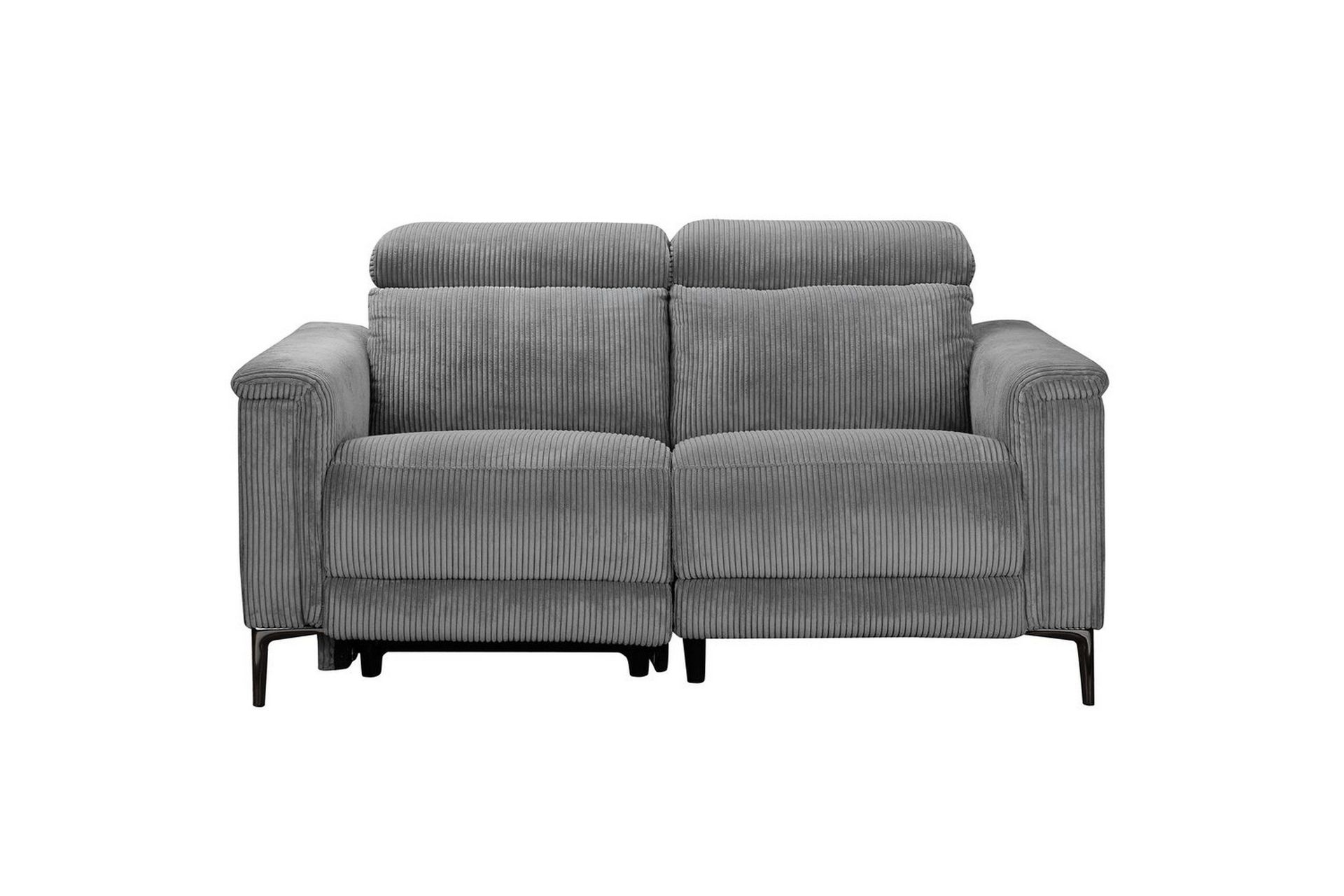 Reclinersofa uten hjørne Loft24 Lund reclinersofa 2-seter Lightgrey -