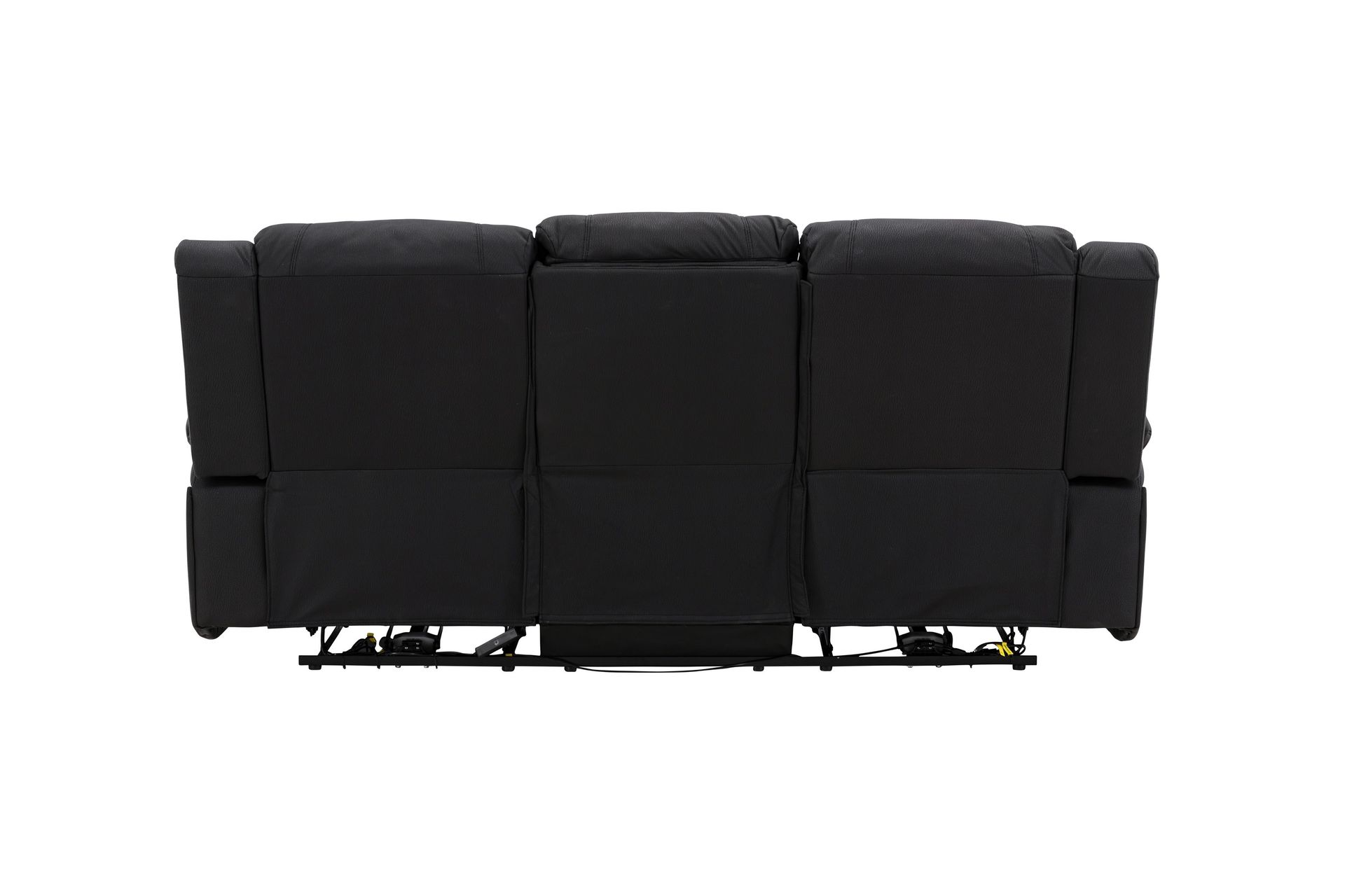 Singapore Reclinersofa 3-seters Kunstlær - Svart - Møbler - Sofaer - Reclinersofaer