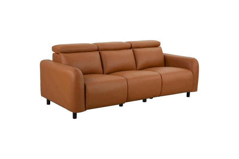 Skaane Reclinersofa 3-seter - Brun - Møbler - Sofaer - Reclinersofaer - 3 seters kinosofa & reclinersofa