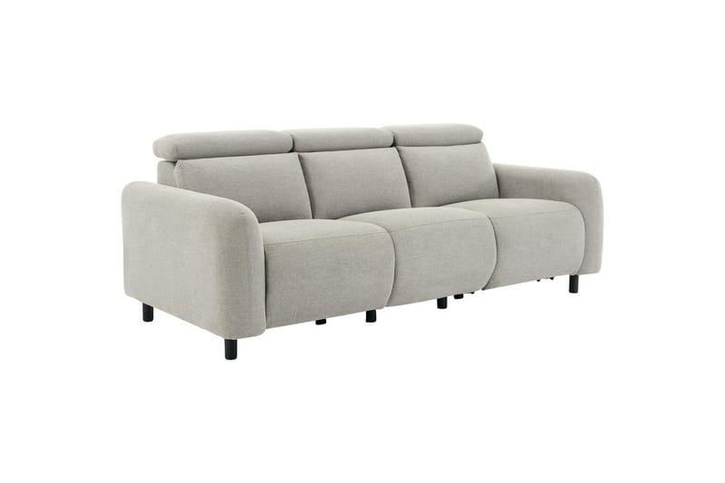 Skaane Reclinersofa 3-seter - Grå - Møbler - Sofaer - Reclinersofaer - 3 seters kinosofa & reclinersofa