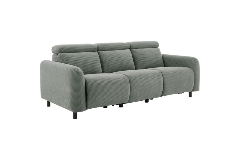 Skaane Reclinersofa 3-seter - Grå - Møbler - Sofaer - Reclinersofaer - 3 seters kinosofa & reclinersofa