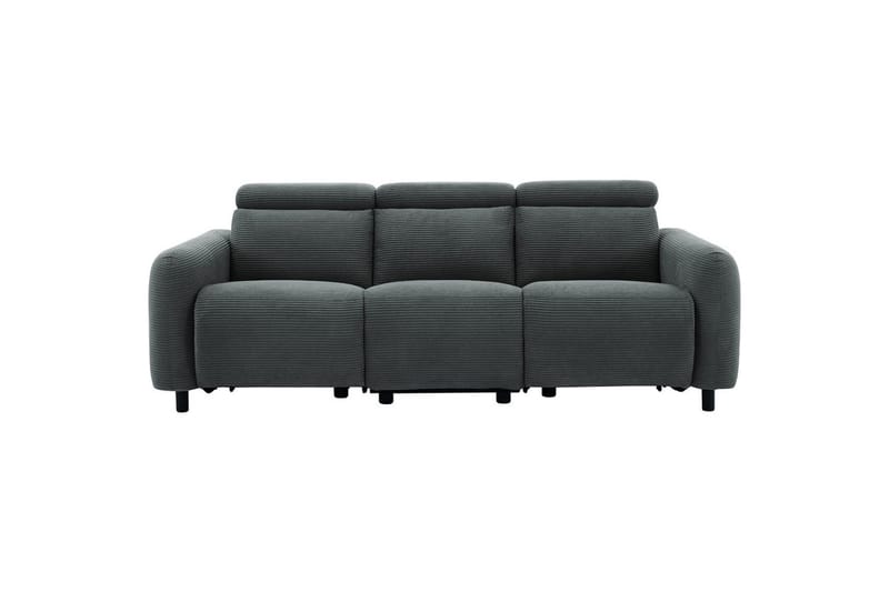 Skaane Reclinersofa 3-seter - Grå - Møbler - Sofaer - Reclinersofaer - 3 seters kinosofa & reclinersofa
