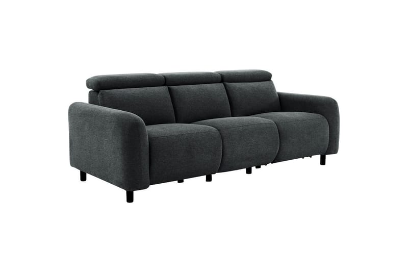 Skaane Reclinersofa 3-seter - Grå - Møbler - Sofaer - Reclinersofaer - 3 seters kinosofa & reclinersofa
