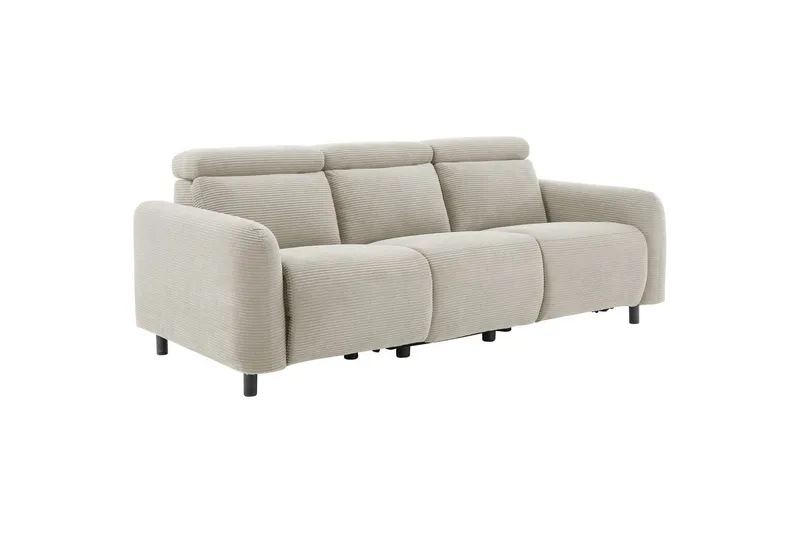 Skaane Reclinersofa 3-seter - Hvit - Møbler - Sofaer - Reclinersofaer - 3 seters kinosofa & reclinersofa