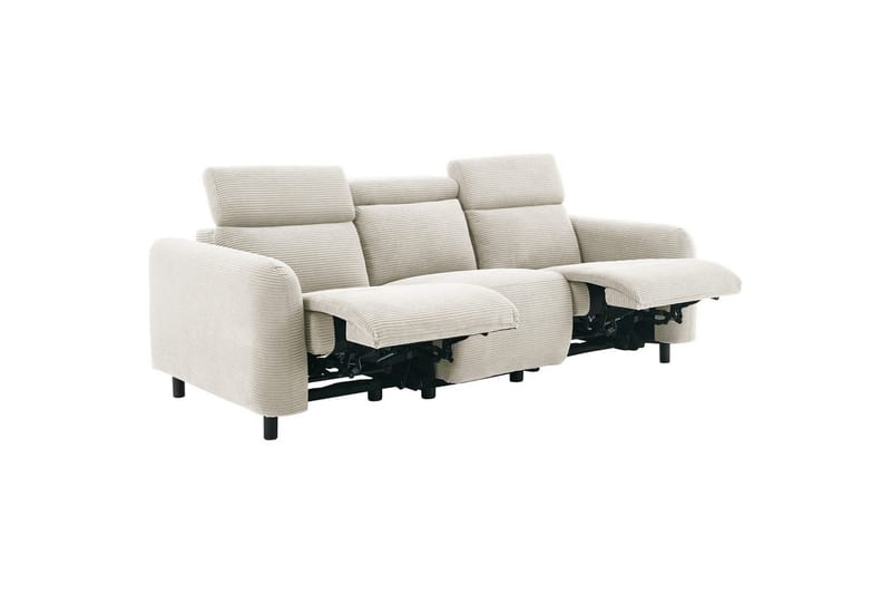 Skaane Reclinersofa 3-seter - Hvit - Møbler - Sofaer - Reclinersofaer - 3 seters kinosofa & reclinersofa