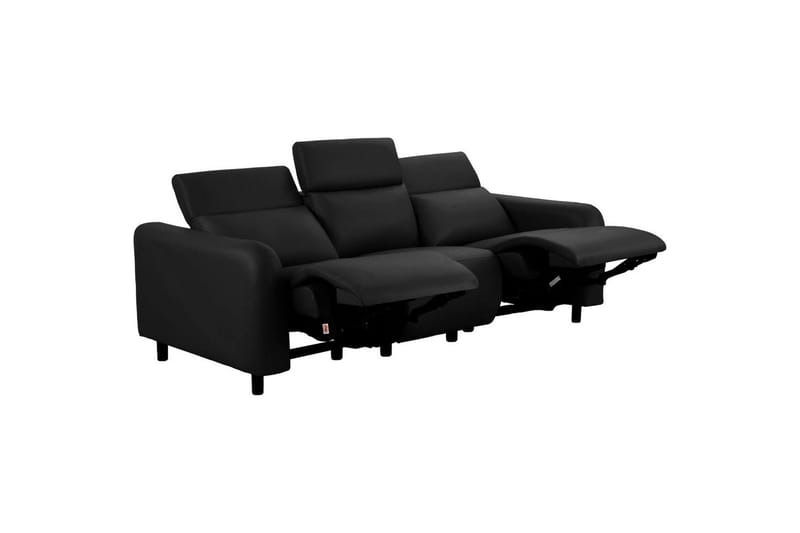 Skaane Reclinersofa 3-seter - Svart - Møbler - Sofaer - Reclinersofaer - 3 seters kinosofa & reclinersofa