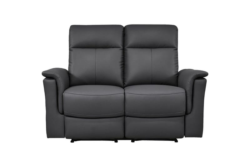 Sofa 2-seter Southbrook Grå, PU/tre/metall, Elektrisk recliner - Grå, PU/tre/metall, Elektrisk recliner - Møbler - Sofaer - Reclinersofaer - 2 seters kinosofa & reclinersofa
