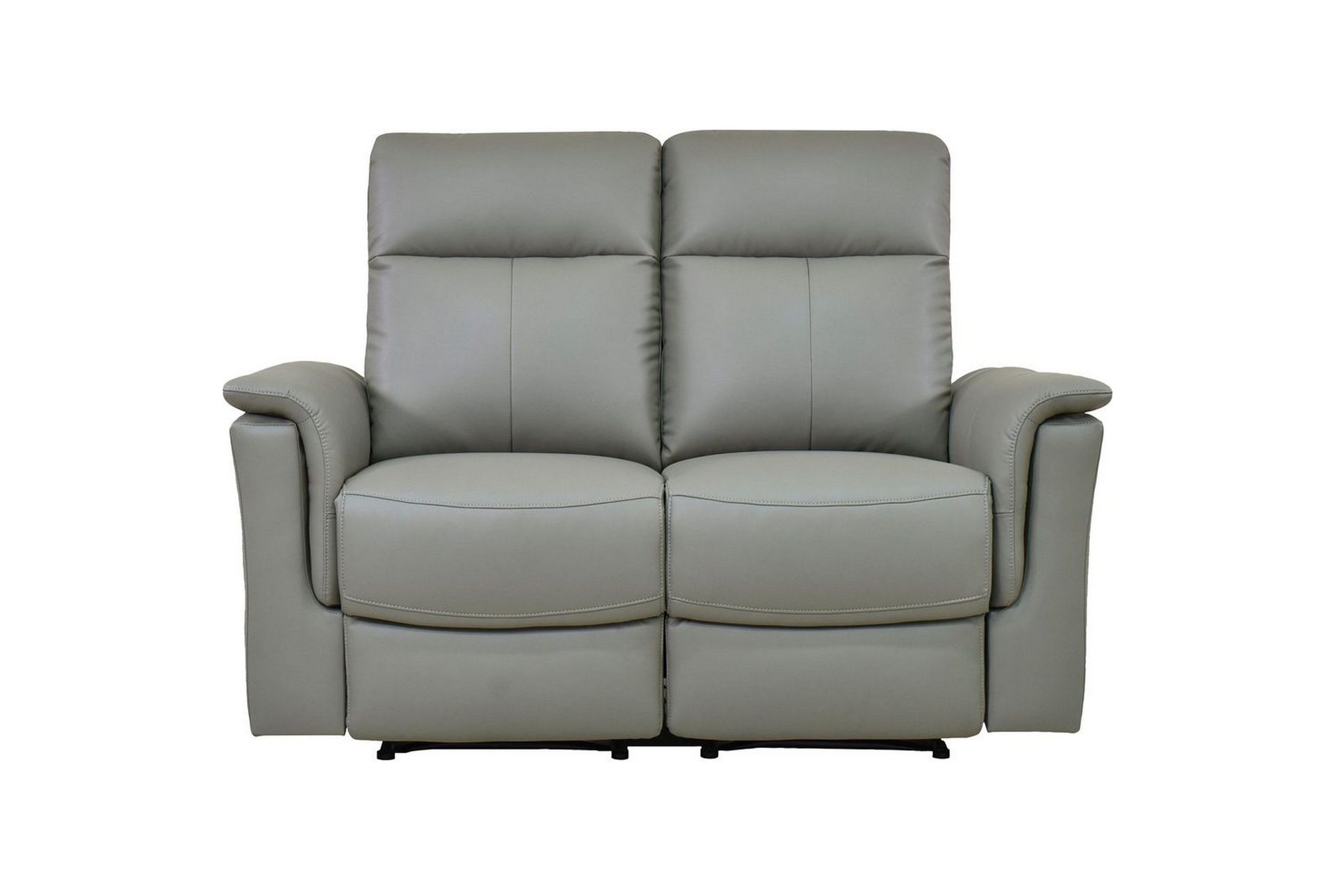 Sofa 2-seter Southbrook Lys grå, PU/tre/metall, Elektrisk recliner - Lys grå, PU/tre/metall, Elektrisk recliner